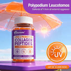 Collagen Gummies for Women Sugar-Free - Hydrolyzed Marine Collagen Peptides with Prebiotics & Probiotics,Niacinamide,Hyaluronic Acid ,Vitamin C Supplement for Hair, Nails, Gut Health, 120 Count