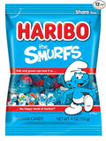 HARIBO Gummi Candy, Smurfs, 4 oz. Bag (Pack of 12)
