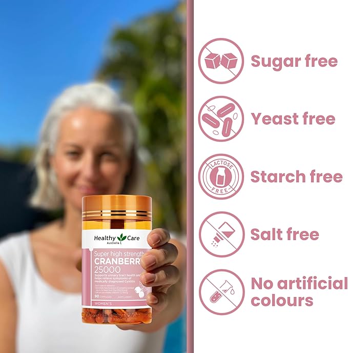 Healthy Care Super Cranberry 25000-90 Capsules