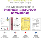 KEYTENTIAL] Height Growth Daily Nutrition Supplement for Kids & Teens | Trusted LG H&H Formula from Korea | FGO Probiotic + Zinc (Gummy_Grape Jelly)