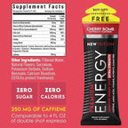 NewTrition® Extra Strength Energy Shots, 1.7 fl oz - 250mg Caffeine with Vitamin B & Amino Acids, Sugar-Free, Zero Calorie Vitamin Energy Drink for Focus & Endurance (Pack of 24, Cherry Bomb)