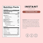 Instant Hydration Electrolytes Powder Packets - Watermelon Electrolyte Drink Mix - Zero Sugar - Keto, Vegan, Gluten-Free, Non-GMO - Boost Recovery, Brain Health, Muscle & Tissue Support- 30 Sticks