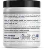 Advanced Collagen Complex Powder – VERISOL®, FORTIBONE®, & FORTIGEL® for Hair, Skin, Bone & Joint Support – Clinically Studied Ingredients – Grass-Fed Hydrolyzed Collagen Peptides – 30 Servings