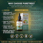 Vitamin D3 + K2 Drops 10,000 IU D3 with 200mcg K2 (MK7), Peppermint Flavour, Organic MCT Coconut Oil, 60mL, 6 Month Supply