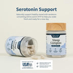 Snap Supplements Natural Sleep Aid with Melatonin & Valerian Root – Supports Relaxation, Restful Deep Sleep & Nighttime Recovery – 60 Capsules