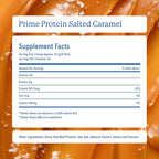 Equip Foods Prime Protein Powder | Clean, Grass Fed Beef Protein Powder, Carnivore Protein Isolate | Paleo, Keto Friendly, Gluten & Dairy Free, Helps Build & Repair Tissue| 30 Servings, Salted Caramel