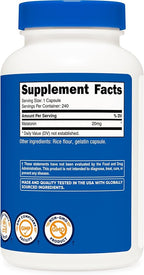 Nutricost Melatonin 20mg, 240 Capsules, Non-GMO & Gluten Free (Pack of 2)