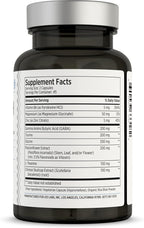 LES Labs GABA Health – Calm Mind & Relaxation, Stress Relief, Neurotransmitter Support & Deep Sleep – GABA, Taurine, Passionflower, Skullcap, L-Theanine & Magnesium – Non-GMO Supplement – 90 Capsules