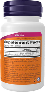 Vit D-3 2000iu 240 SGELS