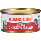 Bumble Bee Snack On The Run! Protein Snack Pack - Chipotle Chicken Salad with Crackers - 10g Protein per Box - Ready to Eat Easy-Open Canned Chicken Salad (Pack of 12)