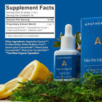 Apothékary All Day Stress Duo Herbal Supplement Liquid Drops, Contains Wine Down 30 Servings and Take The Edge Off 30 Servings, Support Relaxation, Stress Relief, and Natural Sleep, 60 Servings