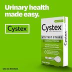 Cystex UTI Test Strips for Women & Men - Fast, At-Home Urinary Tract Infection Test Kit - Detects Leukocytes & Nitrites - Clinically Accurate Results in 2 Minutes - 4 Test Strips per Box