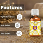Deve Herbes Flax Seed Oil (Linum usitatissimum) | Cold Pressed | Pure | Natural | Undiluted | For Diluting Essential oils | For Skin & Massage | Non-Sticky | Lightweight | Men & Women | 50ml (1.69 oz)