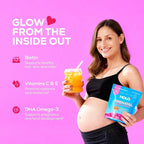 MOLO Prenatal Multi-Vitamin Drink Mix for Women – Packed with essential vitamins & antioxidants, DHA Omega-3, Methylfolate – 30 Stick Packs with Sweet Orange Flavor – Vegetarian, Gluten-Free & Non-GMO