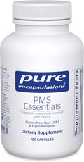 Pure Encapsulations PMS Essentials | Hypoallergenic Supplement Supports Menstrual Comfort, Fatigue, and Helps Lessen Cravings* | 120 Capsules