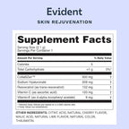 Skin Rejuvenation Powder – Collagen Supplement w/Resveratrol, Sodium Hyaluronate, CollaBZEn, Vitamins C & E – Supports Elasticity, Hydration, Firmness – 2 Pack, 30 Sticks Each