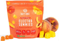 Day One Electrogummies - 60pcs. of Peach Mango Flavored Electrolyte Gummies for Hydration - Packed with Essential Electrolytes Ideal for Workouts, Running, Hiking and More