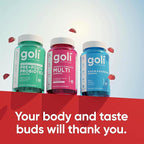 Goli Stress Less, Glow More, Digest Better Bundle - World's First 3-in-1 Pre, Post, Probiotic, Women's Complete Multi All 13 Essential Vitamins, Ashwagandha & Vitamin D Gummies, Vegan