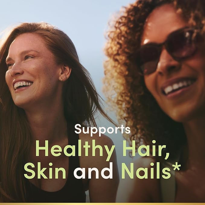 Nature's Bounty Biotin Gummy, Vitamin Supplement, Supports Healthy Hair, Skin, and Nails, Fruit Flavored Gummies, 1000 mcg, 110 Count