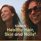 Nature's Bounty Biotin Gummy, Vitamin Supplement, Supports Healthy Hair, Skin, and Nails, Fruit Flavored Gummies, 1000 mcg, 110 Count