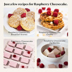 Keto Chow Raspberry Cheesecake | Keto Meal Replacement Shake Powder | Nutritionally Complete | Low Carb | Delicious Easy Meal Substitute | Protein Rich You Choose The Fat | Single Meal Sample
