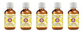 Deve Herbes Pure Gurjun Balsam Essential Oil (Dipterocarpus turbinatus) Steam Distilled (Pack of Five) 100ml X 5 (16.9 oz)