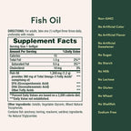 Nature's Bounty Fish Oil Omega 3 Supplements - Supports Heart Health, 1200 Mg Fish Oil, Omega-3, 200 Softgels (Pack of 1)