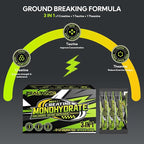 5000mg 99.9% Micronized Creatine Monohydrate Powder Stick Packs with 800mg of Taurine, and 200mg of L-theanine Supports Strength, Lean Muscle, & Recovery for Men & Women Creatine Packets 100 Servings