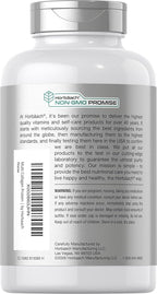 Horbäach Multi Collagen Protein 2000 mg | 180 Capsules | Hydrolyzed Collagen Type I, II, III, V, X | Keto & Paleo Friendly, Non-GMO, Gluten Free Supplement