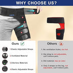 Sciatica Pain Relief Devices, Hip Brace for Women Men, Thigh, Groin, Hamstring Compression Sleeve