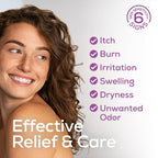 Femmesil Vaginal Antifungal Soap for Yeast Infection Relief for Women, Vaginal Itch & Irritation, Dermatologist Tested & Hypoallergenic Approved. All-Natural Vagina Soap Bar (75gm)