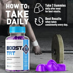 (2 Pack) Boost TRT Gummies, Official BoostTRT Gummys with All Natural Ingredients, Advanced Health & Wellness Support Formula with Max Strength Premium Active Lifestyle Vitamins (120 Gummies)
