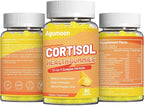 Cortisol Gummies for Women, Cortisol Supplements with Ashwagandha, Magnesium, L-theanine, for Relaxation and Mood Support - 60 Gummies