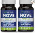 Basic Brands - Move Pureflex Glucosamine Chondroitin - Joint Support Supplement for Flexibility & Mobility - 120 Capsules - 2-Pack
