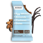 RXBAR Protein Bars, 12g Protein, Gluten Free Snacks, Vanilla Almond (6 Boxes, 30 Bars)