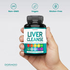 Liver Cleanse Detox & Repair 27 in 1 Formula - Milk Thistle, Dandelion Root, Turmeric, Artichoke Extract & More - Liver Detox Support Supplement - 3rd Party Tested, Vegan Safe & USA Made (60 Count)