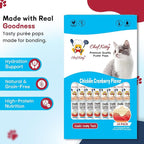 Cat Treats Lickable | Grain-Free Cat Food Toppers| Creamy Puree Squeeze Ups Urinary Tract Health & Kidney Support | 0.5 oz. Each Tube, Chicken with Cranberry Recipe | 10 Tubes