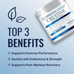 Approved Science Creatine Monohydrate Powder – with BioPerine – Supports Strength, Lean Muscle & Recovery – 5 g Per Serving – Unflavored Creatine Powder – Non-GMO, Vegan – 60 Servings