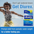 Diurex Caffeine-Free Bloat Relief, Maximum Strength, Relieve Water Bloat Discomfort, Up to 6 Hours of Relief, 48 Count (Pack of 2)