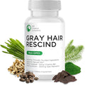 Gray Hair Rescind with Catalase - Antiaging Hair, Skin and Nails Vitamins, Pantothenic Acid, Folic Acid 400mcg, Biotin 300mcg, Saw Palmetto for Men and Women