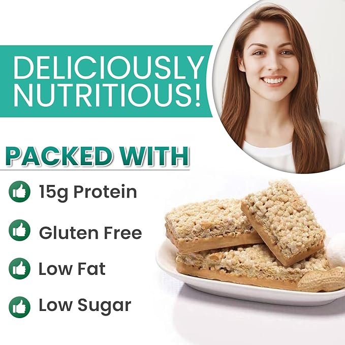 ProtiWise Protein Bar – 15g Protein, Low Carb, Low Sugar, High Fiber, Low Calorie Meal Replacement Nutrition Bar, Healthy Snack for Weight Management Diet (Remix Vanilla-Choco, 7 Count)