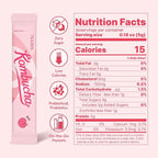 TEAZEN Peach Kombucha Tea, Hydration Drink Mix, Sugar Free, Live Probiotics & Prebiotics, 30 Sticks, 5.29oz