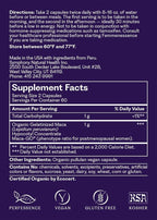 Femmenessence® MacaPause® – Clinically Proven Postmenopausal Organic Vegan Supplement for Natural Hormone Balance, Menopause Symptom Relief, Bone & Heart Health (120 Capsules, 30 Day Supply)