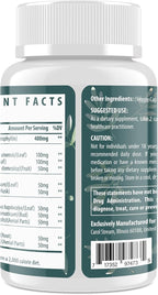 Women's Body Deodorizing Supplement – Chlorophyll Capsules for Body Odor, Fresh Breath & Gut Detox, for Social Confidence – Vegan with Matcha Green Tea, Apple Cider Vinegar