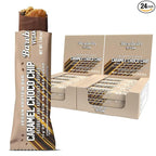 Barebells Vegan Protein Bars Caramel Choco Chip, Plant Based with High Protein - Chocolate Protein Bars - Perfect on The Go Protein Snack & Breakfast Bars 24 Count (Pack of 1)