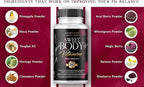 SweetBody Vitamins - Eliminates Body Odor and Reduces Sweating by Promoting a Balanced pH Level in The Body (1 Bottle - 30 Capsules)