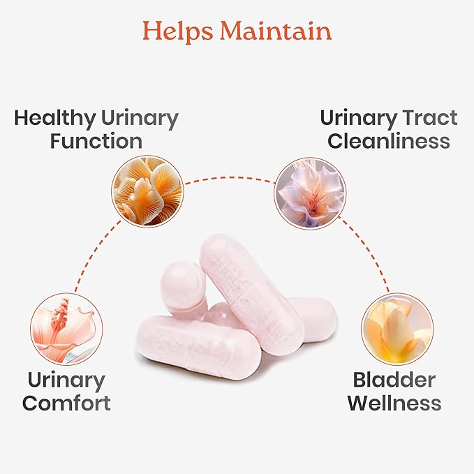 NewLife Naturals D-Mannose Capsules | w/Cranberry and Hibiscus Extracts | Natural Urinary Tract Health Supplement | 1400mg Pure Veggie Powder | 120 Veggie Capsules