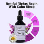 peace. love. hormones. Sleepy Natural Sleep Aid & Nervous System Support – Herbal Supplement – Helps Ease Occasional Bloating - Supports Skin Clarity– Non-Drowsy Herbal Formula