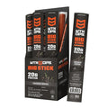 MTN OPS Big Stick High Protein Meat Sticks - 20g Protein, 10% Collagen - Cracked Pepper Flavor - Individually Wrapped Beef Snacks - 10 Count Carton