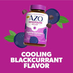 AZO® Daytime Menopause Gummies for Women, Clinically Proven Ingredient for Hot Flashes and Night Sweats*, Menopause Supplements for Women - 30 Gummies